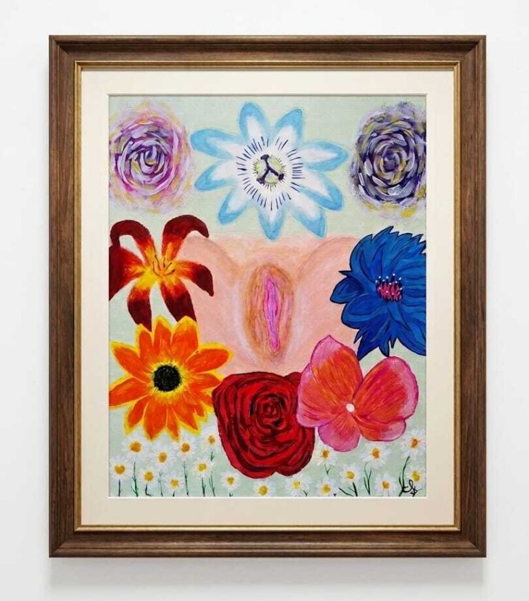 Le Paradis perdu — œuvre de Cyril Lombard — 41 × 33 cm